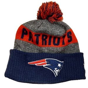 NWOT NFL New England‎ Patriots Fleece Lined Knit Stocking Cap